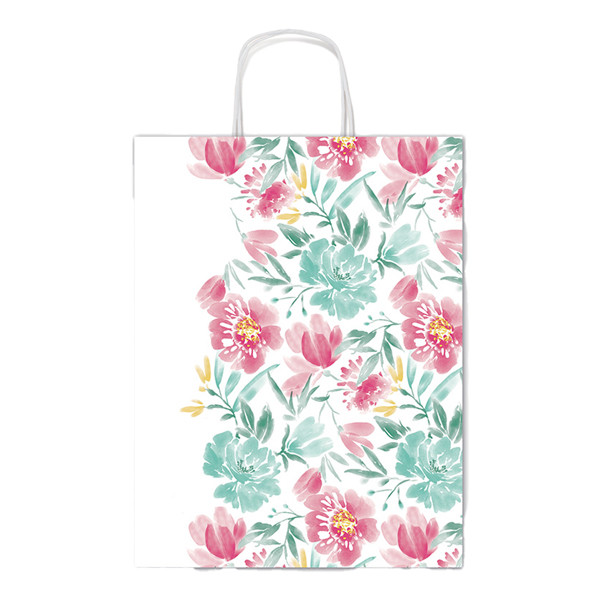 Shoppers - con manici - 36x41x12 cm - fantasie assortite - Rex Sadoch