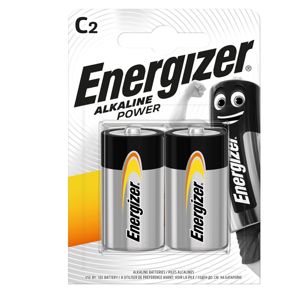 Pile Mezza Torcia C - Energizer Alkaline Power - blister 2 pezzi