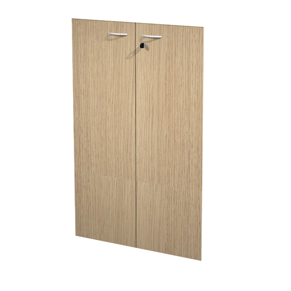 Coppia ante Easy - melaminico - per mobile medio - 80x115 cm - spessore 18 mm - rovere - Artexport