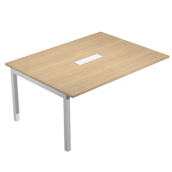 Modulo aggiuntivo per tavolo riunioni AgorA' - 6 posti - 160x120x72,5 cm - rovere - Artexport