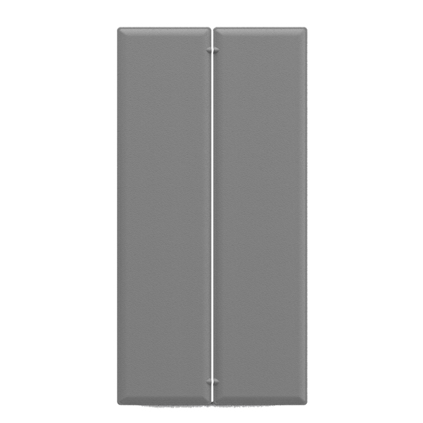 Pannello fonoassorbente Moody - 160x40 cm - grigio- Artexport