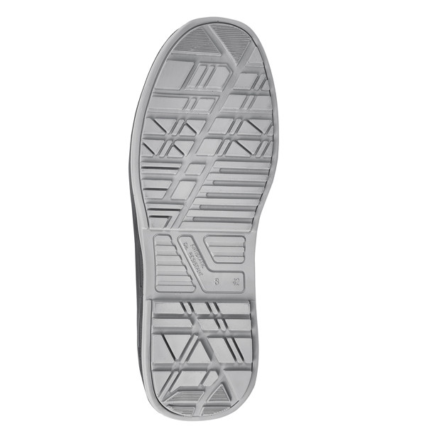 Calzatura di sicurezza Point S1P SRC - nylon/pelle scamosciata - grigio/verde - taglia 43 - U-Power