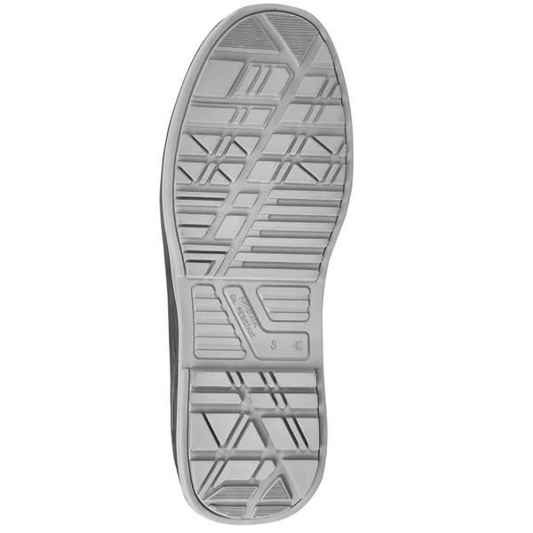 Calzatura di sicurezza Yellow S1P SRC - nylon/pelle scamosciata - grigio/giallo - taglia 42 - U-Power