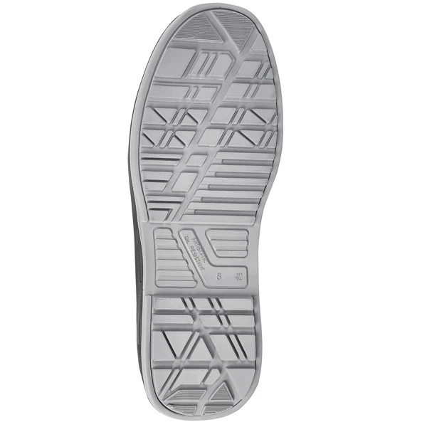 Calzatura di sicurezza Verok S1P SRC - nylon/pelle scamosciata - grigio/rosa - taglia 40 - U-Power