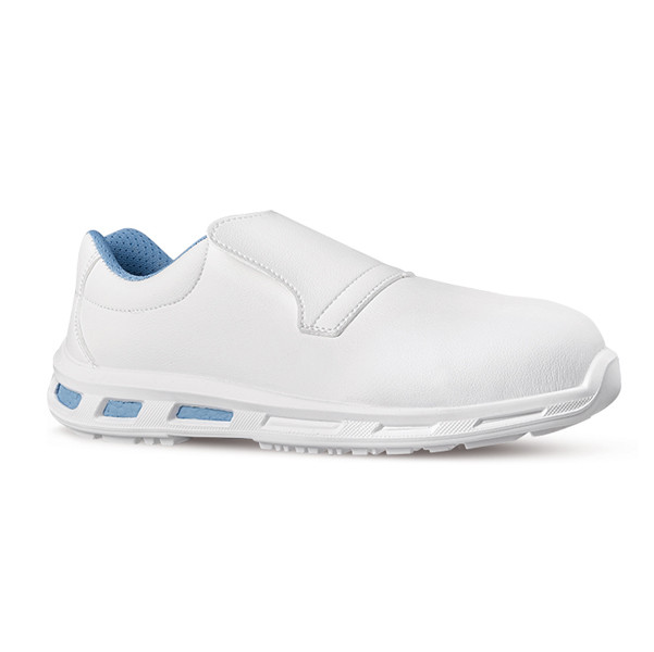 Calzatura di sicurezza Blanco S2 FO SR - pelle idrorepellente - bianco - taglia 40 - U-Power