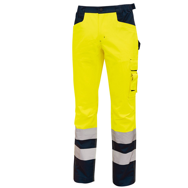 Pantalone invernale alta visibilit&agrave; Beacon - giallo fluo - taglia XL - U-Power