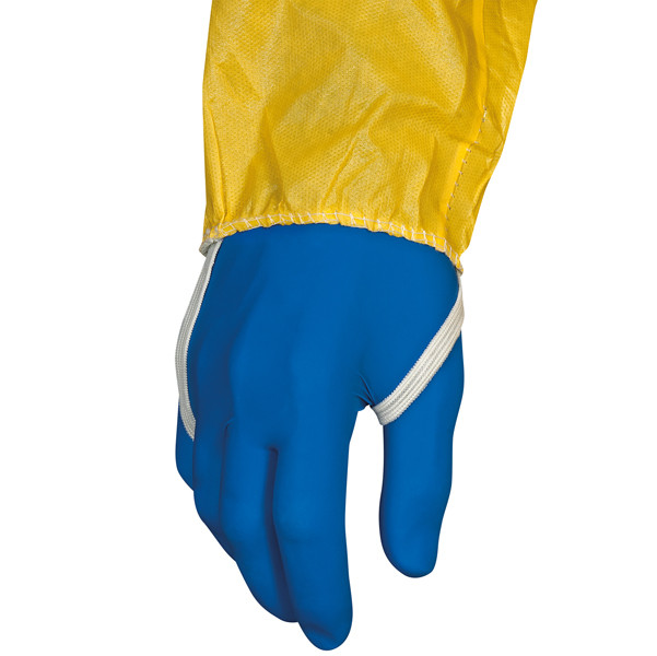 Tuta di protezione Deltachem - taglia M - giallo - Deltaplus
