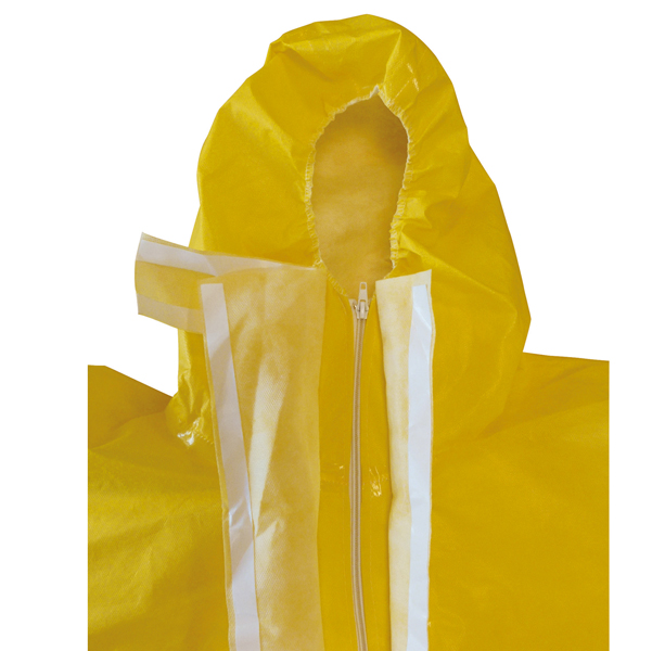 Tuta di protezione Deltachem - taglia XL - giallo - Deltaplus