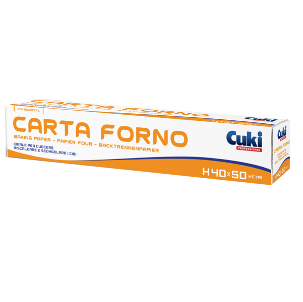 Rotolo Carta Forno - 400 mm x 50 mt - Cuki Professional
