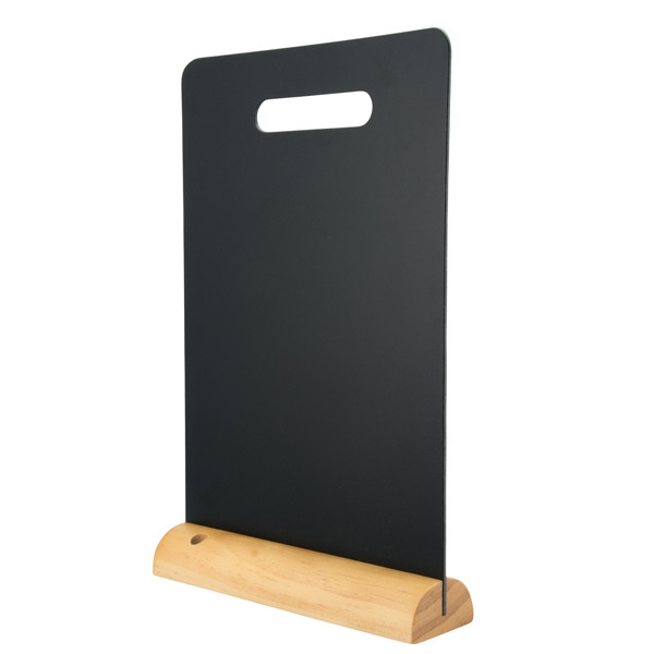 Lavagna da tavolo Silhouette - con maniglia - 33,5 x 21 cm - Securit