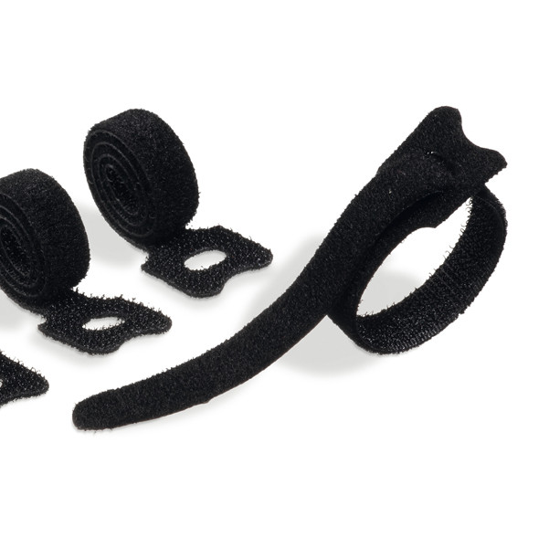 Fascette fermacavi Cavoline Grip TIE - 20 x 1 cm - nero - Durable - conf. 5 pezzi