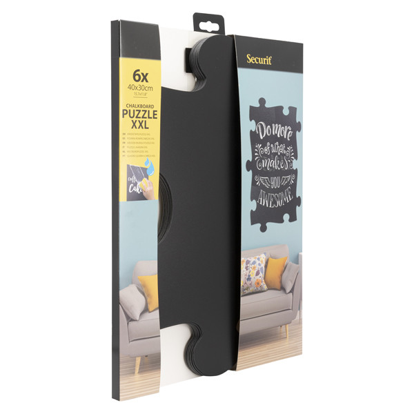 Lavagne da parete XXL Puzzle - 40 x 29,6 cm - Securit