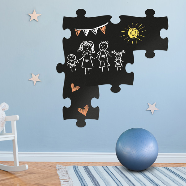 Lavagne da parete XXL Puzzle - 40 x 29,6 cm - Securit