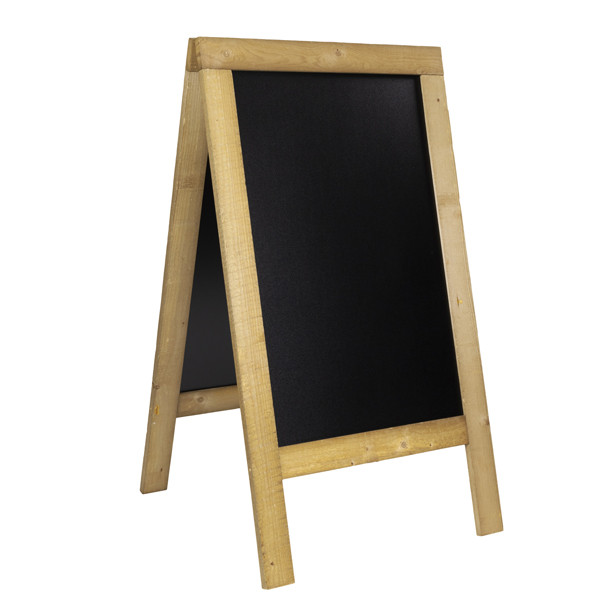 Lavagna Sandwich Nature - 131 x 72,7 x 72 cm - legno naturale - Securit