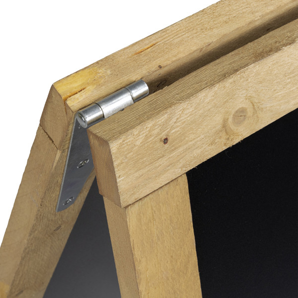 Lavagna Sandwich Nature - 131 x 72,7 x 72 cm - legno naturale - Securit