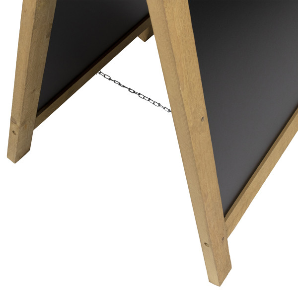 Lavagna Sandwich Nature - 131 x 72,7 x 72 cm - legno naturale - Securit
