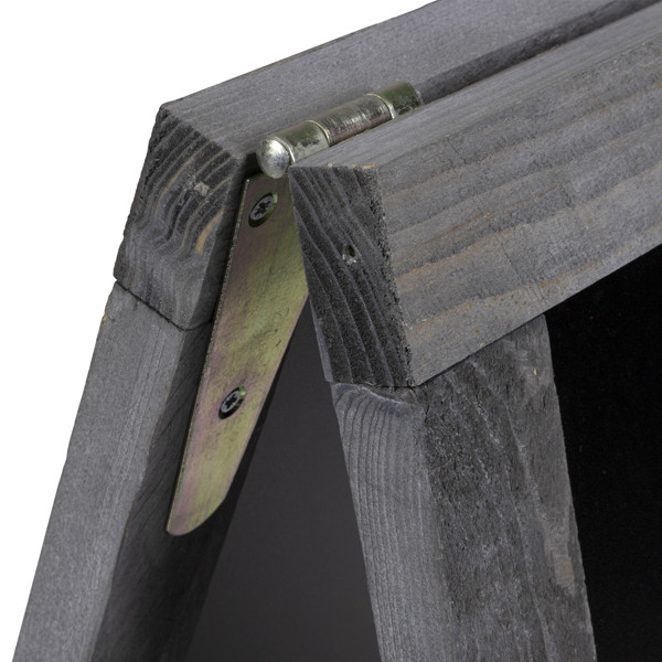 Lavagna Sandwich Nature - 131 x 72,7 x 72 cm - legno grigio - Securit