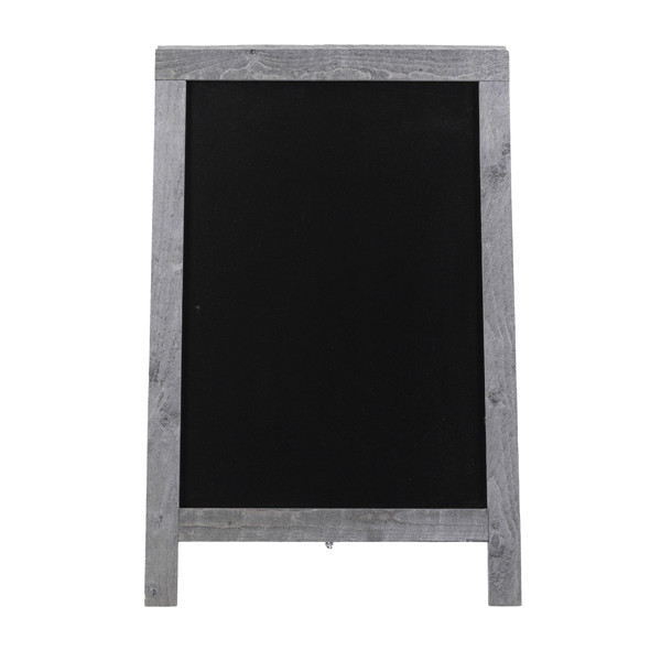 Lavagna Sandwich Nature - 85 x 54,5 x 44 cm - legno grigio - Securit