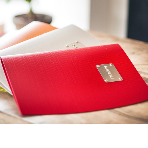 PortamenU' Rio - A5 - 18x23,5 cm - 1 inserto doppio - nero - Securit