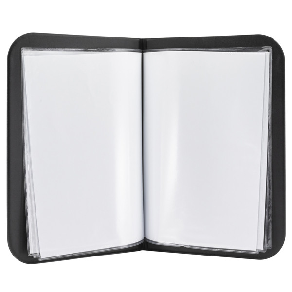 Portamen&ugrave; Essential - A4 - 31,5 x 24 cm - nero - Securit