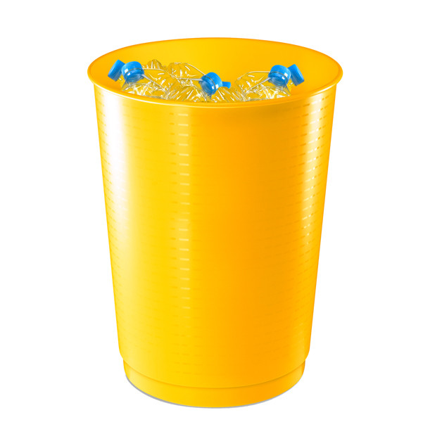 Cestino raccolta differenziata - 40 L - giallo/blu/nero - Cep - set 3 pezzi