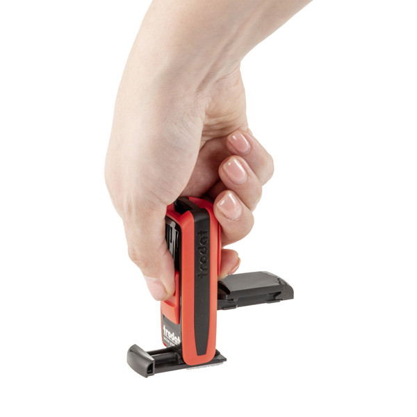 Timbro tascabile Pocket Printy 9512 - personalizzabile - 47 x 18 mm - 5 righe - autoinchiostrante - Trodat