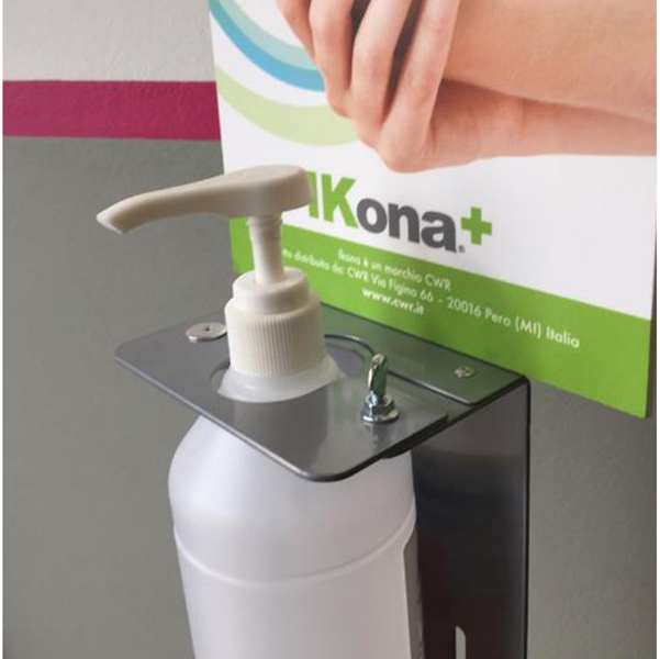 Piantana da terra - con supporto - per dispenser regolabile - 140 cm - CWR