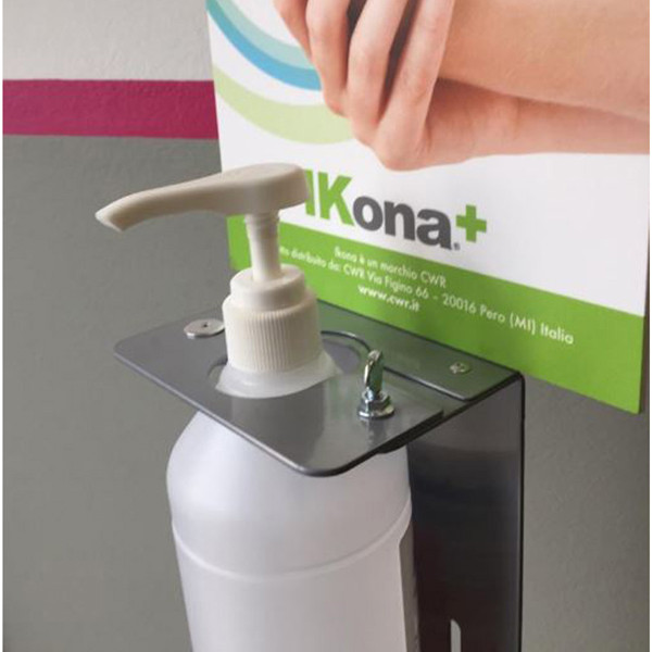 Piantana da terra - con supporto - per dispenser regolabile - 140 cm - CWR