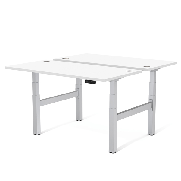 Piano di lavoro per scrivania Cambio - 140x80x2,5 cm - bianco - Fellowes