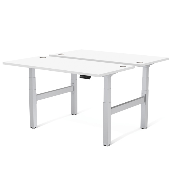 Piano di lavoro per scrivania Cambio - 140x80x2,5 cm - bianco - Fellowes