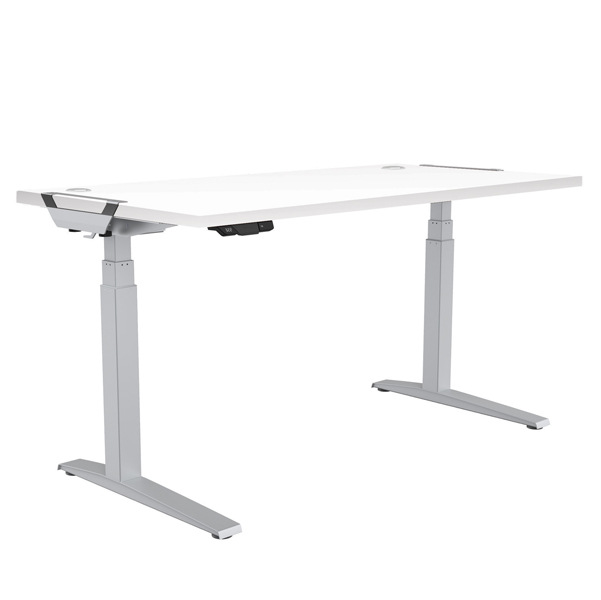 Piano di lavoro per scrivania Cambio - 160x80x2,5 cm - bianco - Fellowes