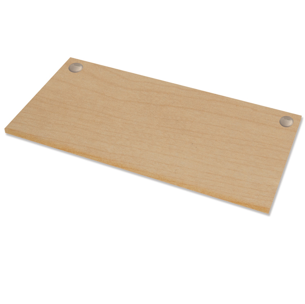 Piano di lavoro per scrivania Cambio - 180x80x2,5 cm - acero - Fellowes