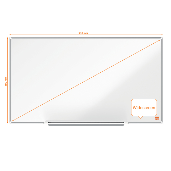 Lavagna bianca magnetica Impression Pro Widescreen - 40x71 cm - 32'' - Nobo