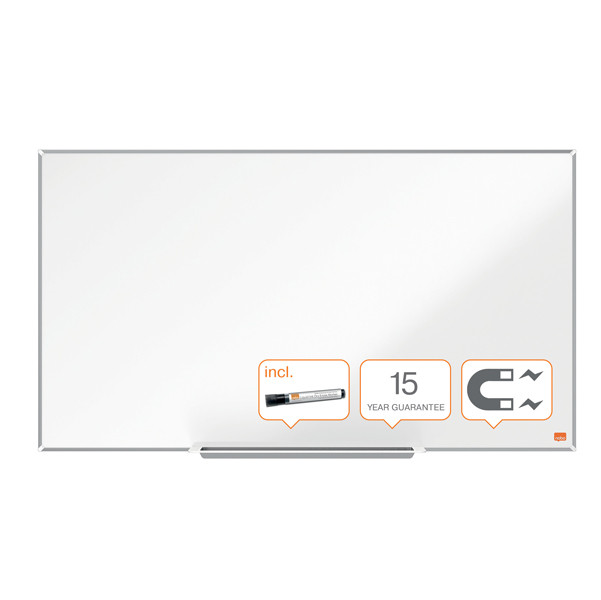 Lavagna bianca magnetica Impression Pro Widescreen - 87 x 155 cm - 70" - Nobo