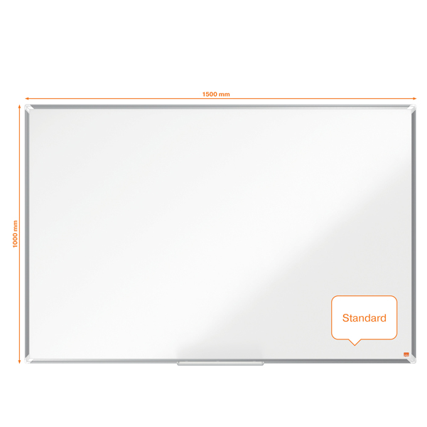 Lavagna bianca magnetica Premium Plus - 100x150 cm - Nobo