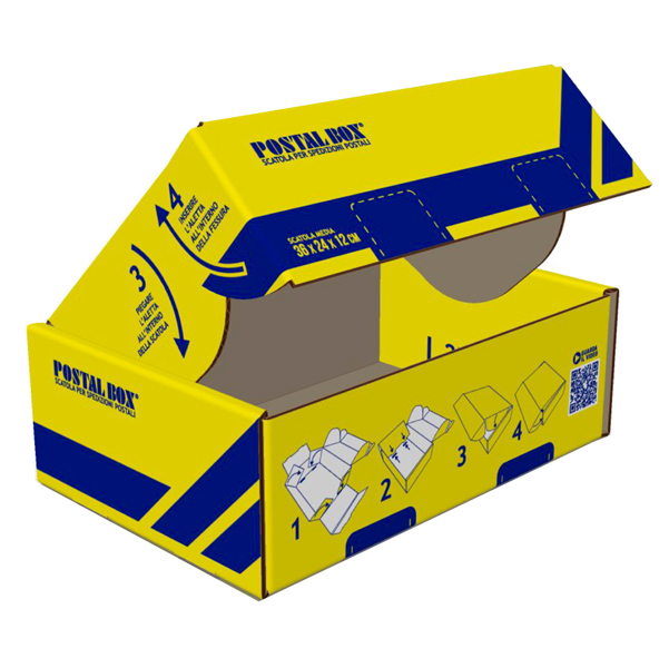 Scatola spedizioni Postal Box  - medio - 34x24x12 cm - Blasetti