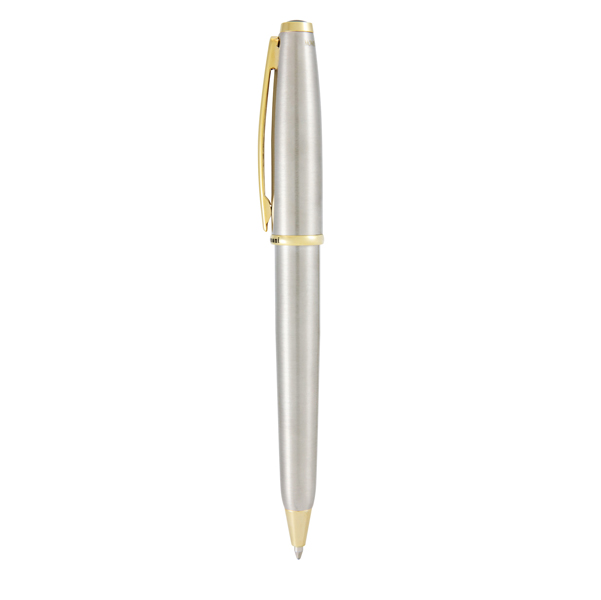 Penna sfera Aldo Domani - punta M - fusto silver - Monteverde
