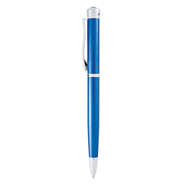 Penna sfera Strata - tratto medio - fusto blu - Monteverde