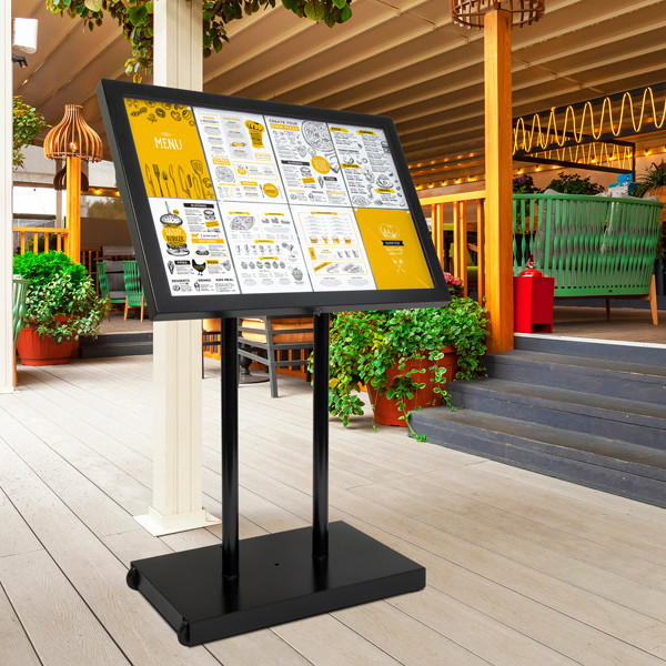 Espositore a LED per esterni - 8 x A4 - Securit