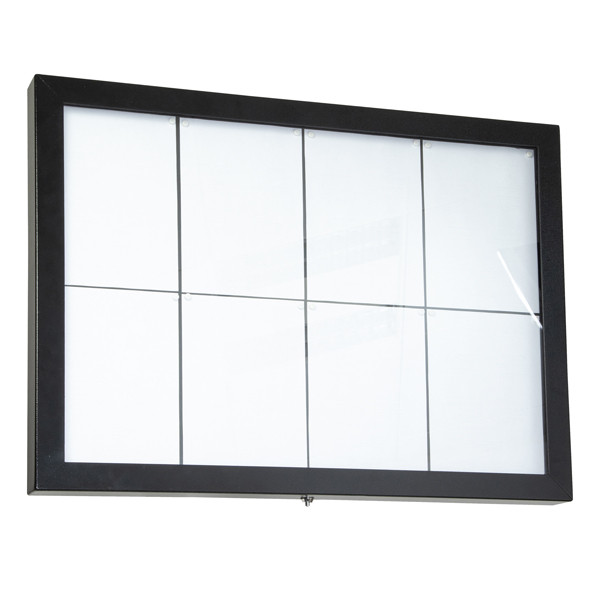 Espositore a LED per esterni - 8 x A4 - Securit