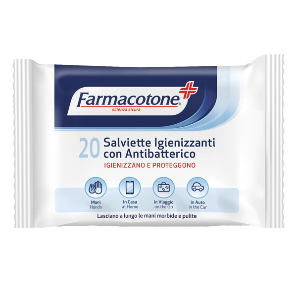 Farmacotone Natural bebé ad azione idratante con inulina e olio di mandorle  Salviette 72 pz ->