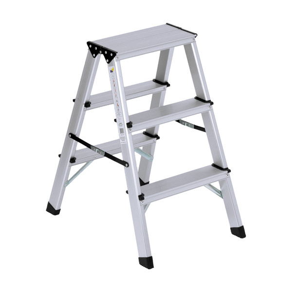 Scaletta - doppia salita - alluminio - X-Robust