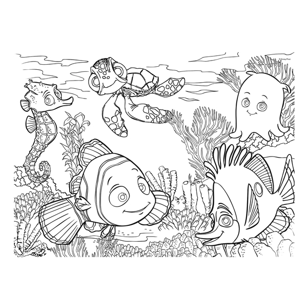 Puzzle Maxi ''Disney Nemo'' - 60 pezzi - Lisciani