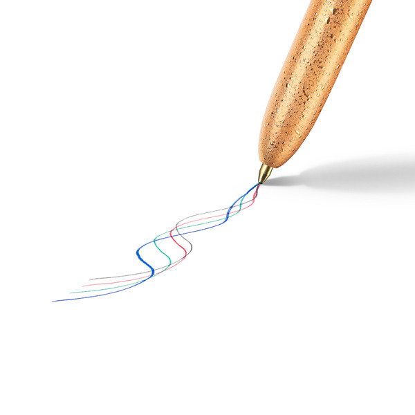 Penna a sfera scatto multifunzione 4 Colours Party - punta 1,0 mm - 4 colori - Bic - conf. 12 pezzi