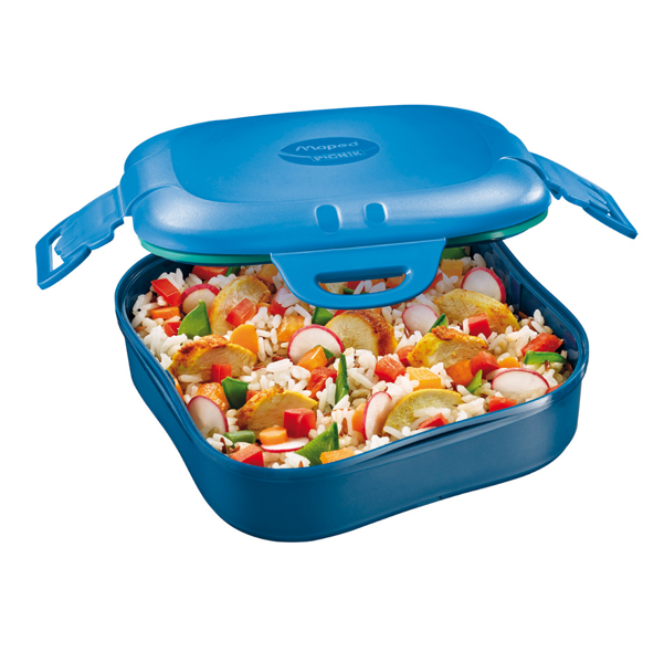 Lunch box Picnick Concept - 1 scompartimento - blu - Maped