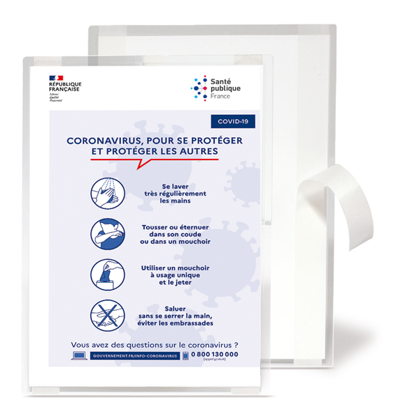 Display autoplastificanti - A4 - Tarifold - conf. 10 pezzi