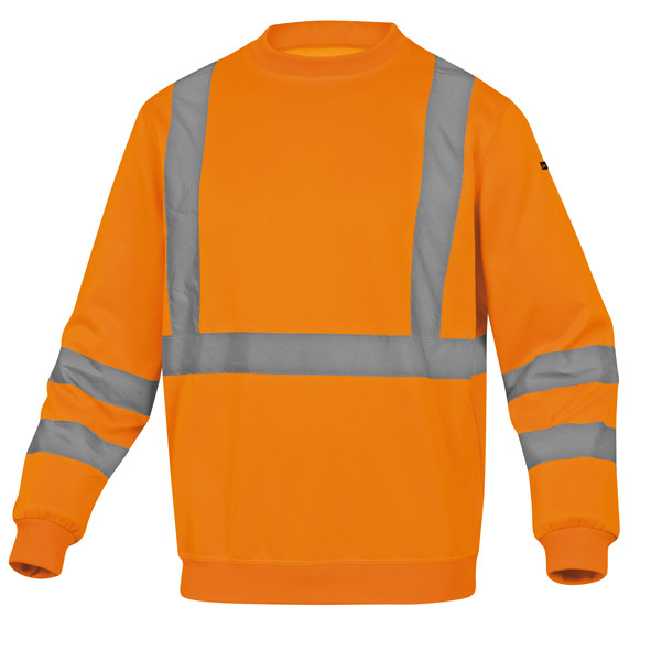 Felpa sportiva Astral - alta visibilit&agrave; - tg. XL - arancio fluo - Deltaplus