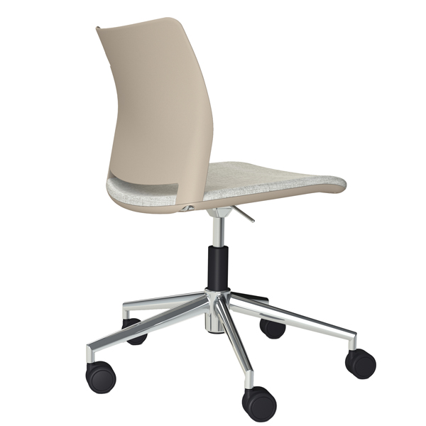 Seduta Home/Office Alpha APGT - senza braccioli - beige - Unist