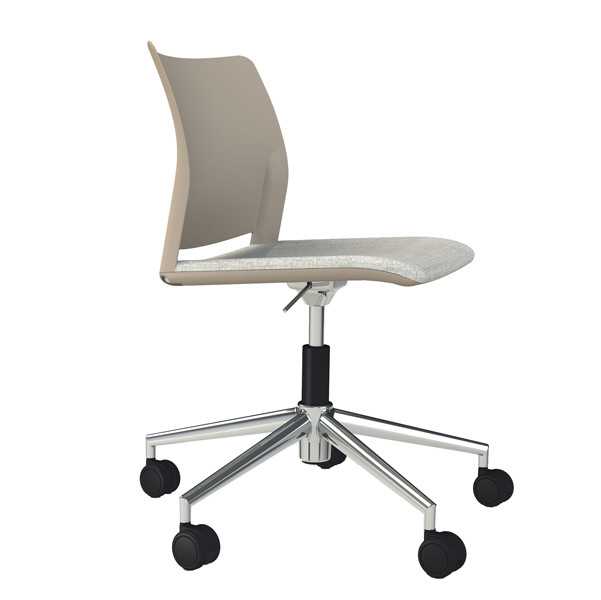 Seduta Home/Office Alpha APGT - senza braccioli - beige - Unisit
