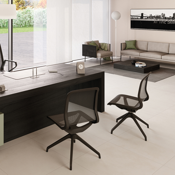 Poltrona direzionale Marilyn MYD4O - con braccioli inclusi- nero - Unisit